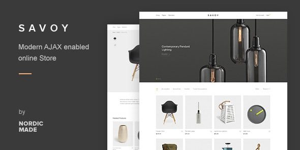 Savoy 3.2.0 – Minimalist AJAX WooCommerce Theme – 极简 主题 1 Savoy 3.2.0 – Minimalist AJAX WooCommerce Theme – 极简 主题_image