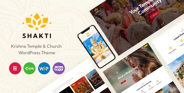 Shakti 1.24.0 – Krishna Temple Church WordPress Theme – 奎师那神庙与教堂主题 1 Shakti 1.24.0 – Krishna Temple & Church WordPress Theme – 奎师那神庙与教堂主题_image