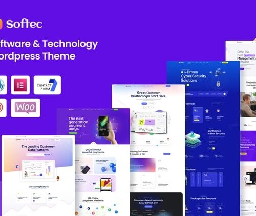 Softec 1.2.2 – Software & Technology WordPress Theme – 软件与科技主题_image