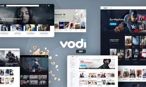 如何创建WordPress网站产品目录 4 Vodi 1.2.14 – Video WordPress Theme for Movies & TV Shows – 影视视频主题_image