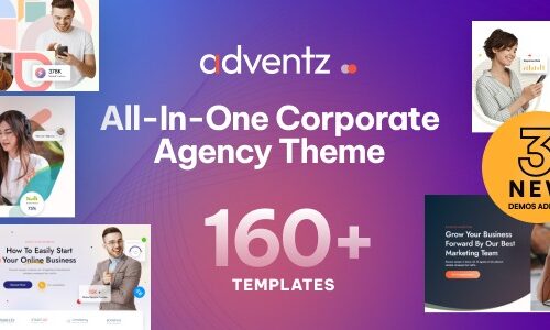 Adventz 3.0.0 – Corporate Business WordPress Theme – 企业商业主题_image