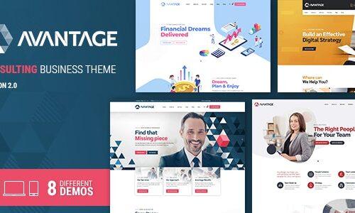 Avantage 2.6.1 – Business Consulting WP Theme – 商业咨询WordPress主题_image