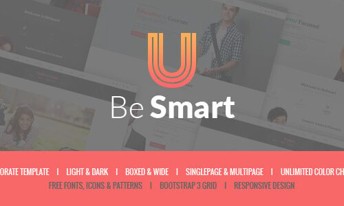 BeSmart 1.0.0 – Education & Courses WordPress Theme – 教育课程主题_image