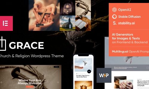 Grace 2.1.0 – Church & Religion Theme – 教堂与宗教主题_image