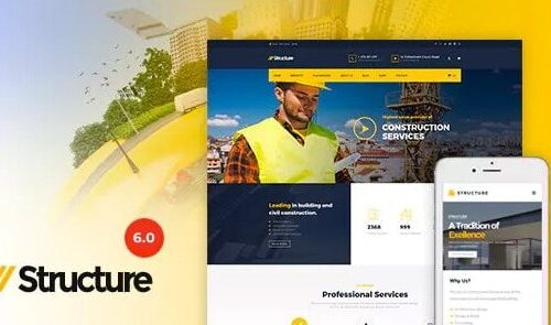Structure 7.5.1 – Construction Industrial Factory WordPress Theme – 建筑工业工厂主题_image