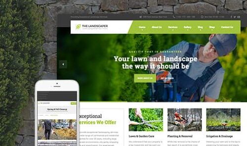 The Landscaper 3.3.1 – Lawn & Landscaping WP Theme – 园林绿化WordPress主题_image