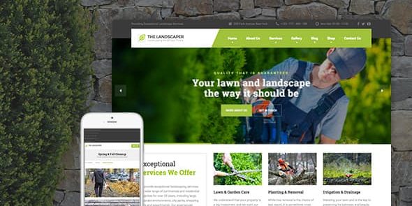 The Landscaper 3.3.1 – Lawn Landscaping WP Theme – 园林绿化WordPress主题 1 The Landscaper 3.3.1 – Lawn & Landscaping WP Theme – 园林绿化WordPress主题_image