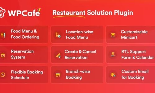 WPCafe Pro 3.0.6 – All-In-One Restaurant Management System – 一站式餐厅管理系统_image
