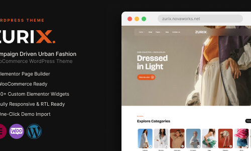 如何创建WordPress网站产品目录 4 ZURIX 1.0.1 – Campaign Driven Urban Fashion WooCommerce Theme – 活动驱动的街头时尚主题_image